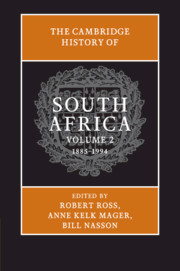 Cambridge History of South Africa